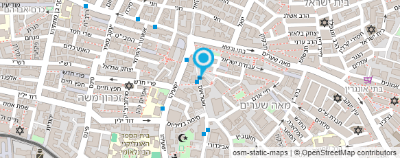 מפת הגעה אל ד"ר ויצמן אהרון