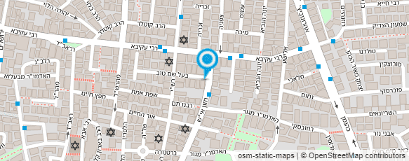 מפת הגעה אל חברה קדישא חרדי בני ברק