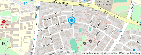 מפת הגעה אל שחף "איציק"