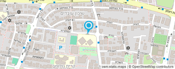 מפת הגעה אל קלעים - בי"ס לאמנויות הבמה