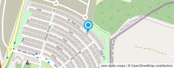 מפת הגעה אל וייס אלון ודוד לוי