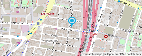 מפת הגעה אל מכולת גבי