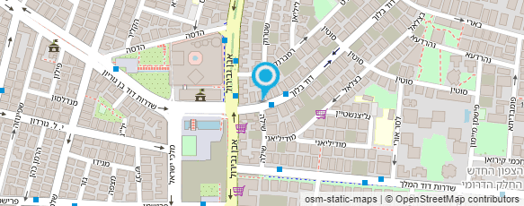 מפת הגעה אל פרופ' פיינמסר רפאל