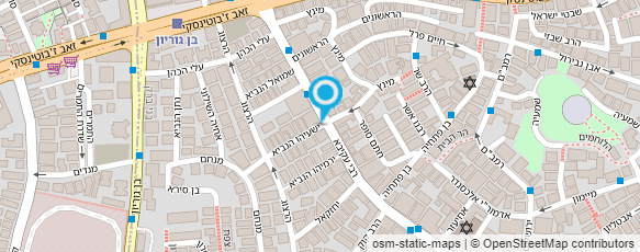 מפת הגעה אל מכולת חנימוב רחמים