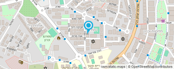 מפת הגעה אל "מפי עוללים"-חדר לבנים