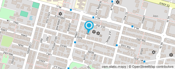 מפת הגעה אל תכשיטי בן דוד