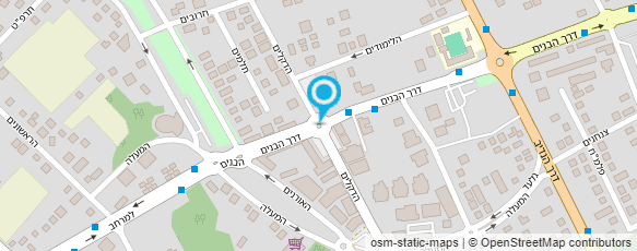 מפת הגעה אל ד"ר טשרנין ישראל