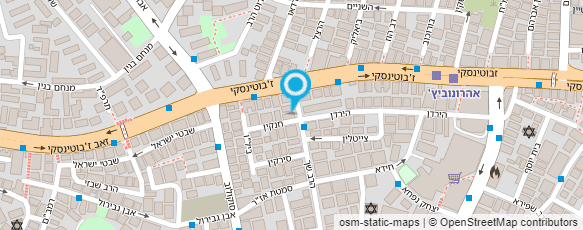 מפת הגעה אל מכולת סלהב משה