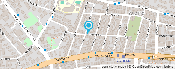 מפת הגעה אל חי יעקב