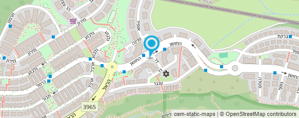 מפת הגעה אל יניב וזאנה