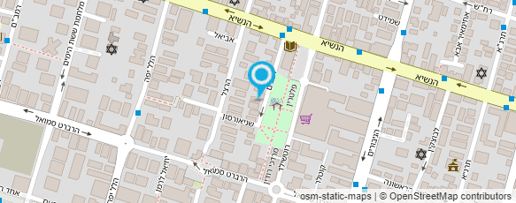 מפת הגעה אל מועדון "הדיאטה הבריאה"