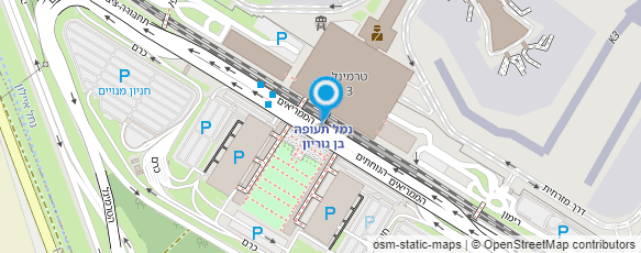 מפת הגעה אל ת.מ.מ. תעשיות מזון מטוסים (נתב"ג) בע"מ