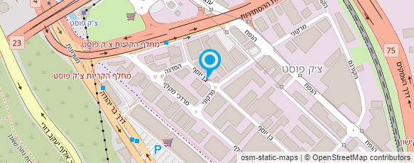 מפת הגעה אל מכון עוז - אוסקינזון פוליגרף