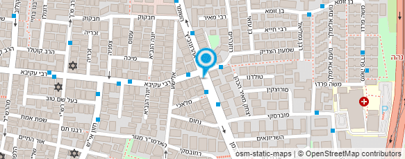 מפת הגעה אל פלאפל עזרא ומשה