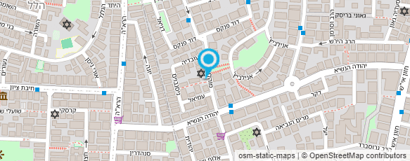 מפת הגעה אל מכולת ראובן