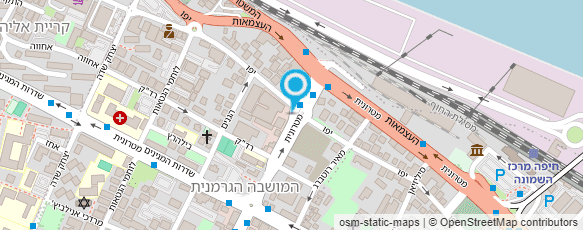 מפת הגעה אל רשת מרפאות פרופורציה