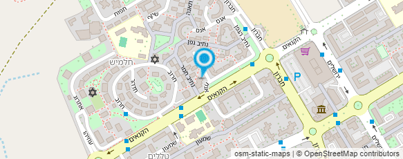 מפת הגעה אל מעון נעמ"ת - חלמיש