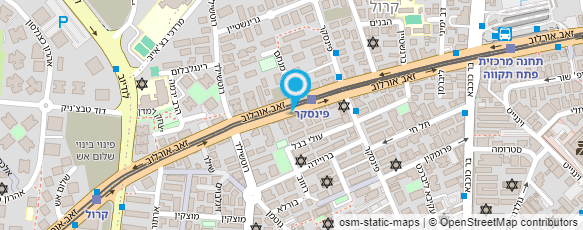 מפת הגעה אל ד"ר גבריאלוב אבנר