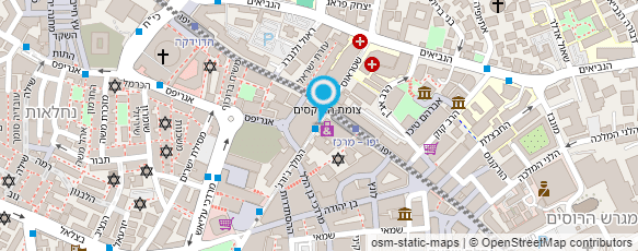 מפת הגעה אל מרכז הפעמון