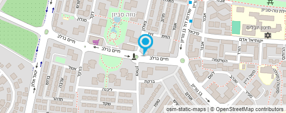 מפת הגעה אל קלינובסקי שמוליק