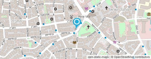 מפת הגעה אל בן צבי נרדה