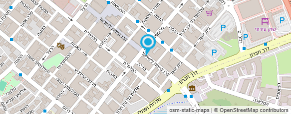 מפת הגעה אל מטבחי צבר- נגר גדי