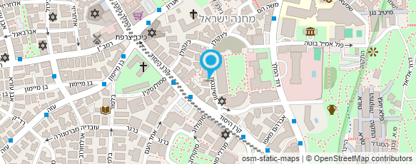 מפת הגעה אל דעת-שרותי תיירות בע"מ