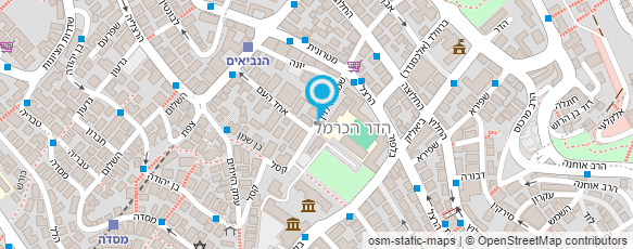 מפת הגעה אל מתפרת אייזנברג