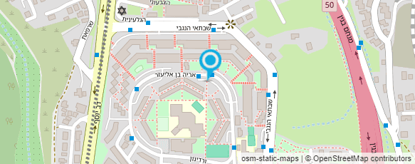 מפת הגעה אל בית ישראל