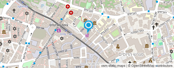 מפת הגעה אל בנג'י הרשקוביץ-אטסטרה