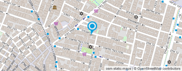 מפת הגעה אל יוזביץ' - תכשיטי עדי