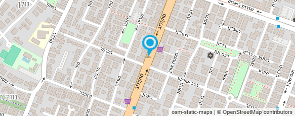 מפת הגעה אל אהובה פיין-קוסמטיקאית