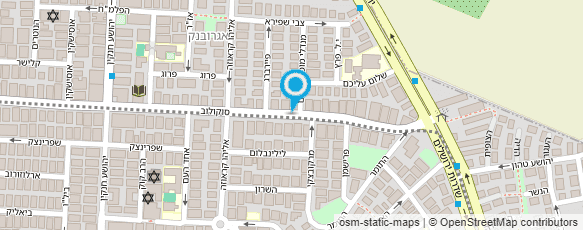 מפת הגעה אל תם יחיאל