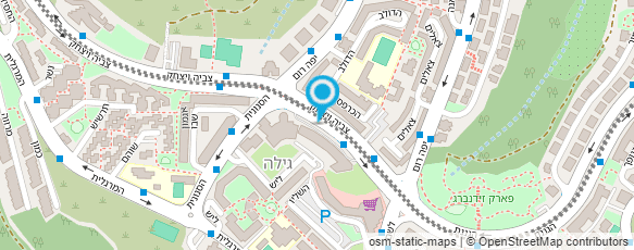 מפת הגעה אל שרות עמוס בראשי