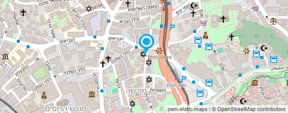 מפת הגעה אל הרב שניאור פרוספר