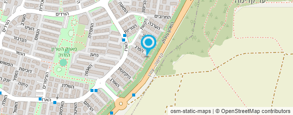 מפת הגעה אל ברק עמוס