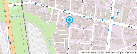 מפת הגעה אל ד.י. אספקה טכנית