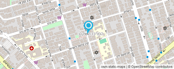 מפת הגעה אל אגודת עזר מציון