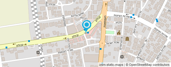 מפת הגעה אל קונדיטוריית פרנדי - חסין