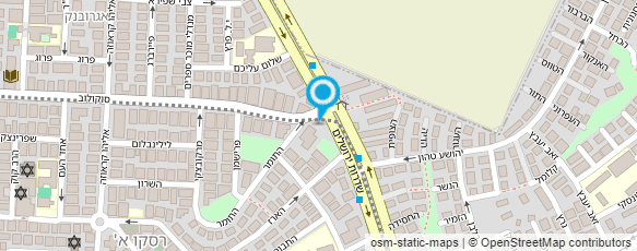 מפת הגעה אל בורגראנץ' חולון (סוקולוב)