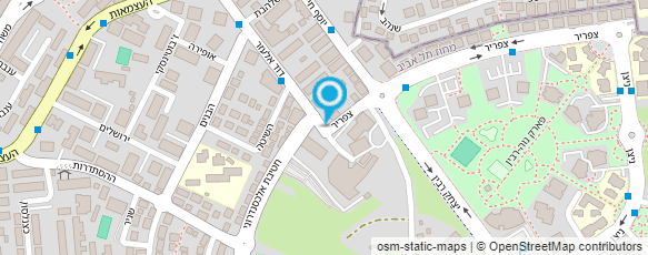 מפת הגעה אל אגודת עזר מציון