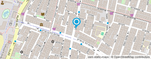 מפת הגעה אל מאורית מנורות עתיקות ואהילים