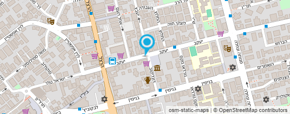 מפת הגעה אל בן ישי אשר