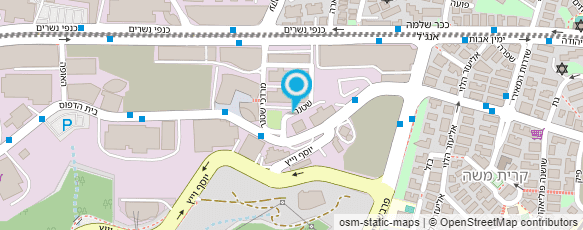 מפת הגעה אל יפעת המרכז למדע