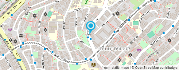 מפת הגעה אל ד"ר אנור אלי