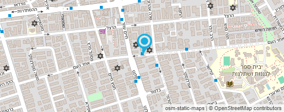 מפת הגעה אל רפי ישראלוב