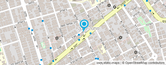 מפת הגעה אל מכולת עידן אליהו