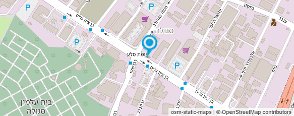 מפת הגעה אל מחסן האסבסט והגבס