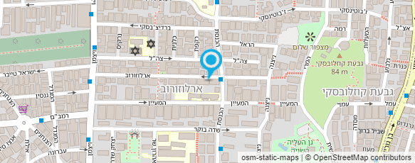 מפת הגעה אל "אשכנזי גבי ומוטי"