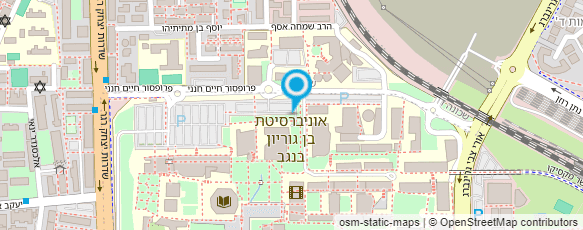 מפת הגעה אל המחלקה לעבודה סוציאלית ע"ש שפיצר